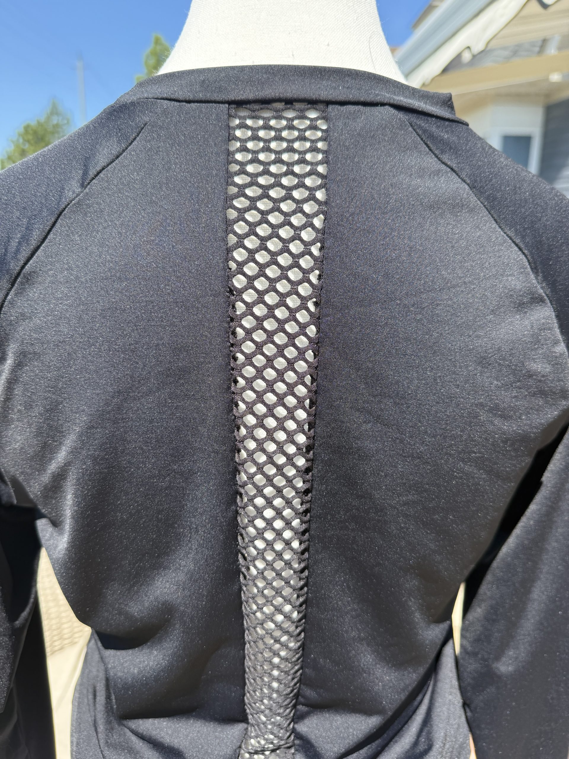 Black Long Sleeved Women’s Golf Shirt - Image 3