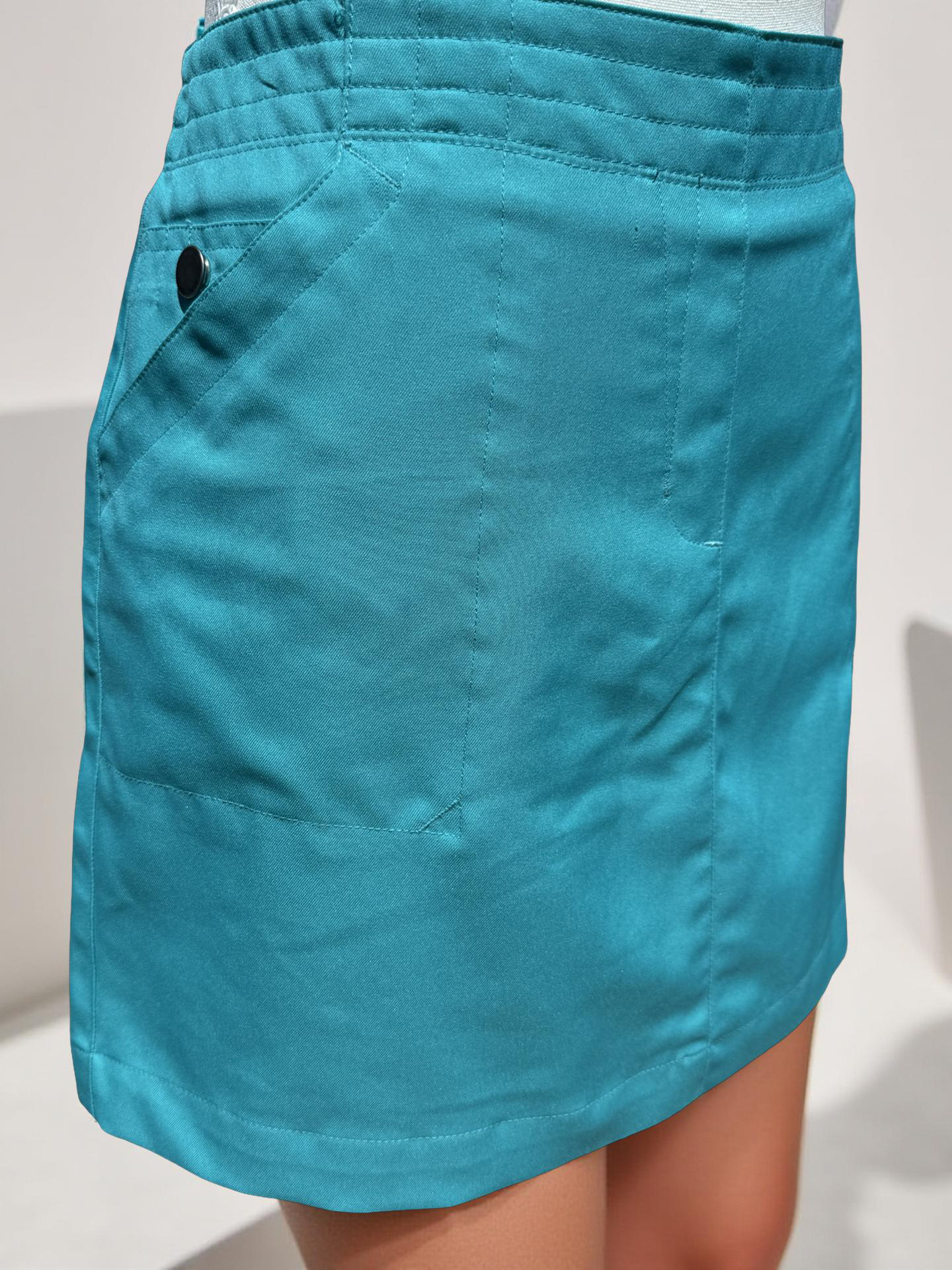 PGA Tour Turquoise Golf Skort - Image 2