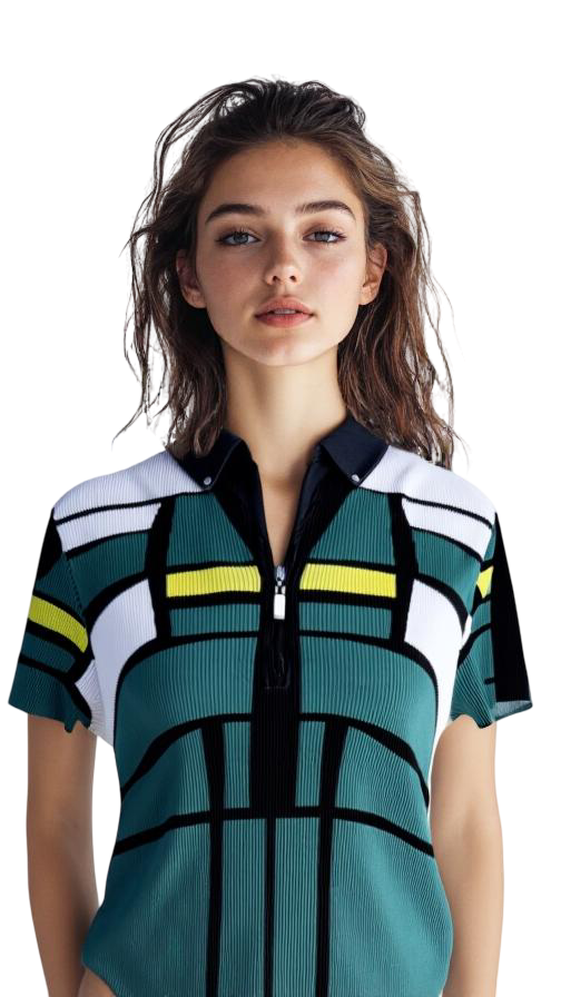 Jamie Sadock Green Goddess Golf Shirt
