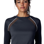 Black Long Sleeved Women’s Golf Shirt