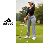 Adidas Women’s Grey Textured Golf Pants