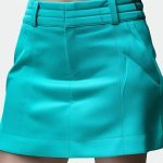 PGA Tour Turquoise Golf Skort