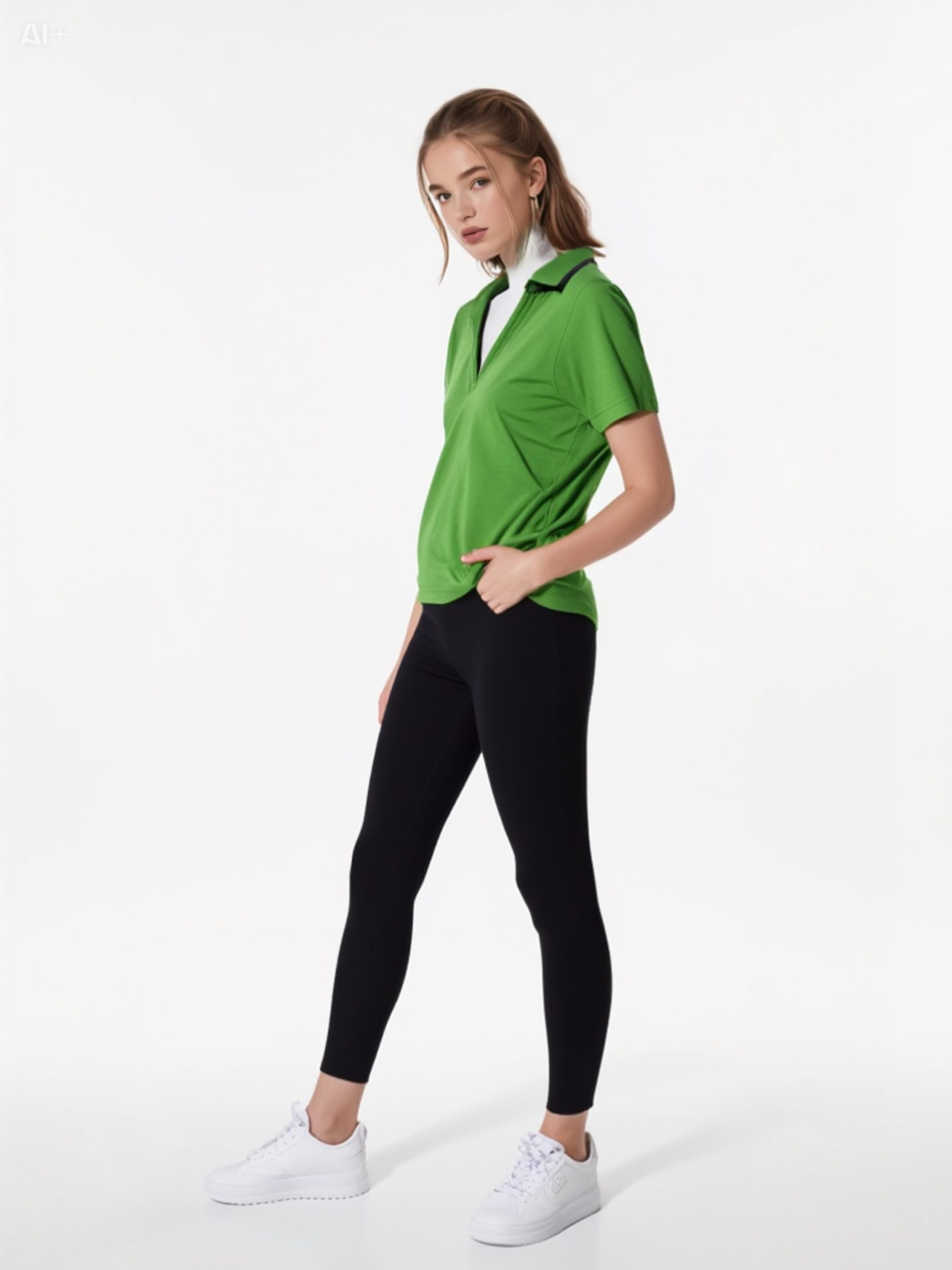 Green Extreme Eperformace Golf Shirt