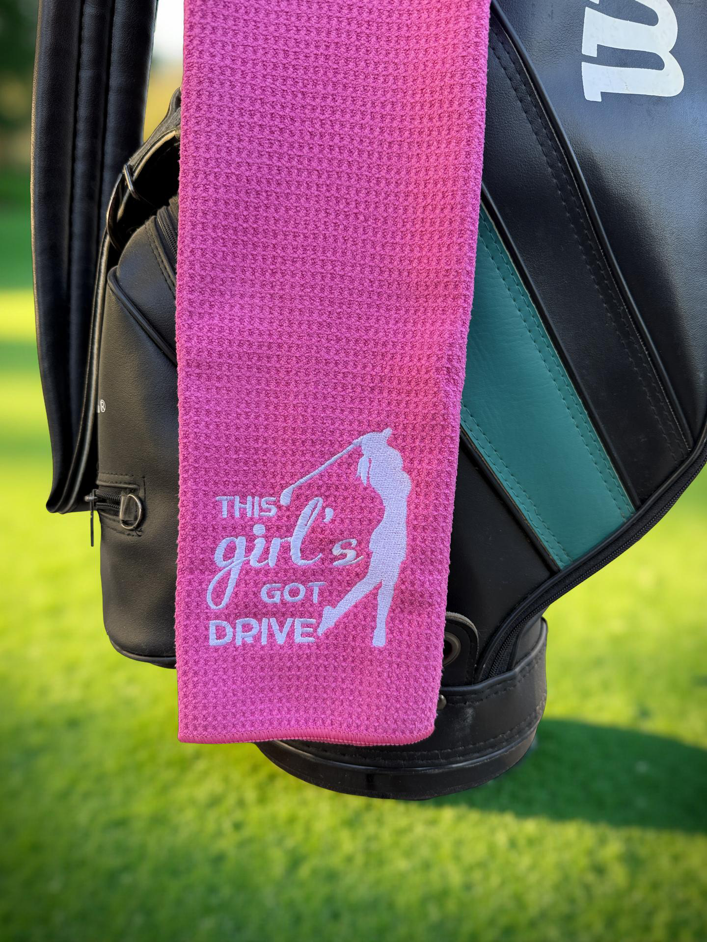 This Girl’s Got Drive Golf Towel