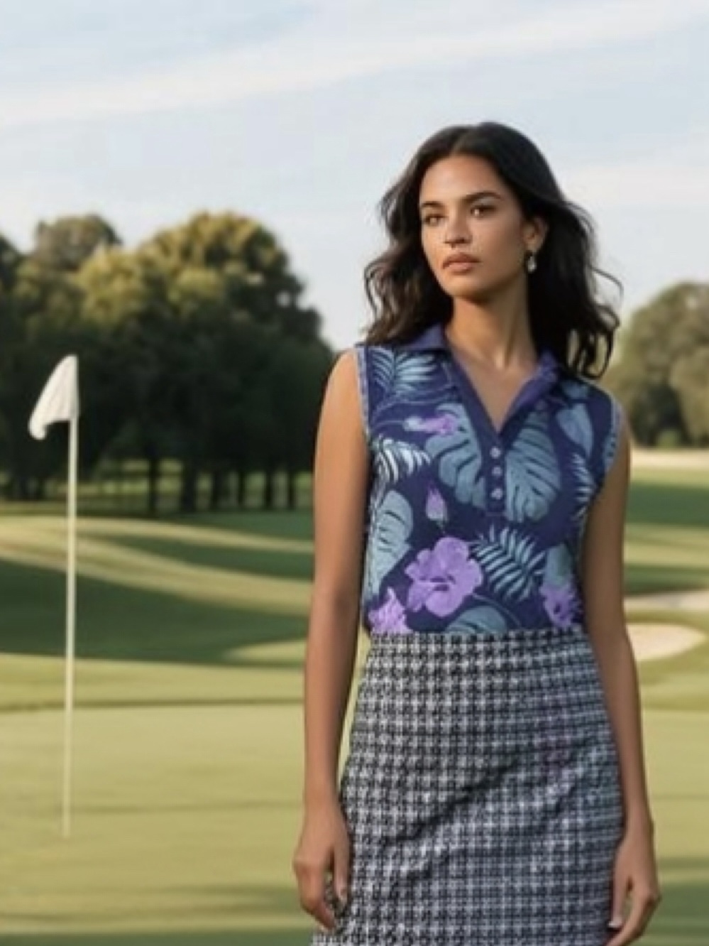 Rolo Golf Floral Tank